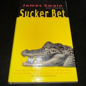 Sucker Bet by James Swain (Hardcover, Very Good) | Casino Crime Thriller